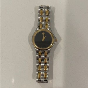 Two tone women’s movado watch